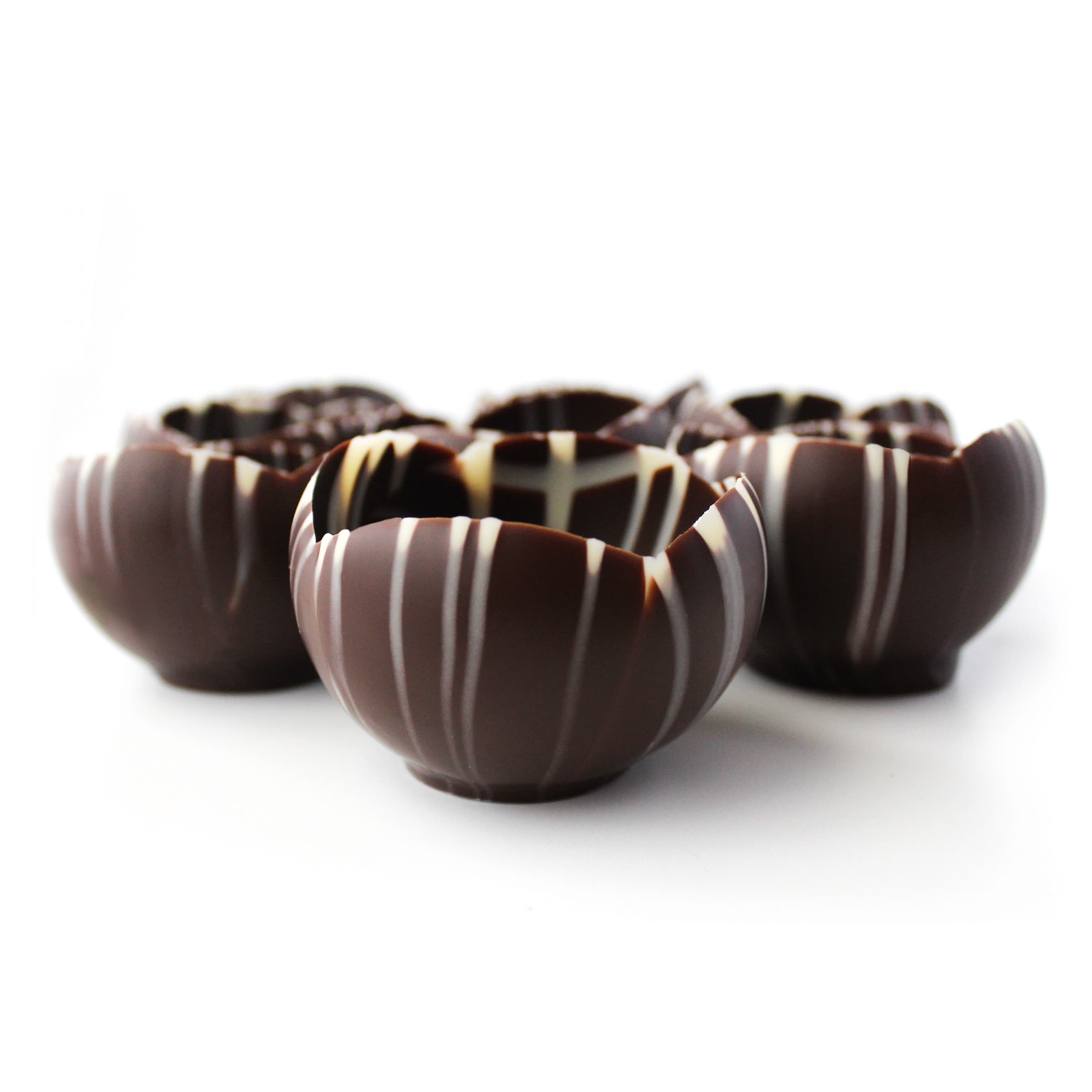 Chocolate dessert bowls